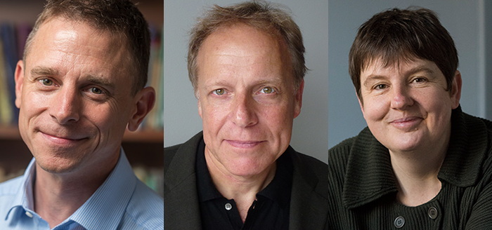 Scott Newstok, James Shapiro and Emma Smith headshots